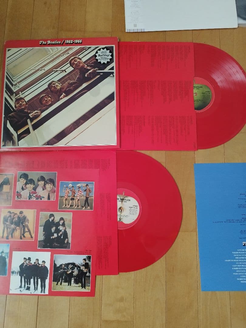The Beatles 1962-1966 & 1967-1970 Red & Blue Vinyl 2LP Sets Japan Pressing