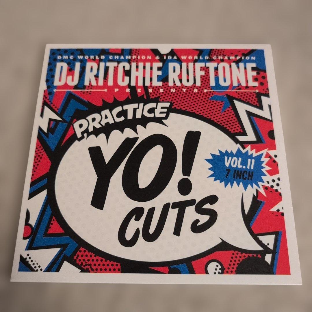 DJ Ritchie Ruftone - Practice Yo! Cuts Vol. 11 7" Blue Vinyl Scratch Records
