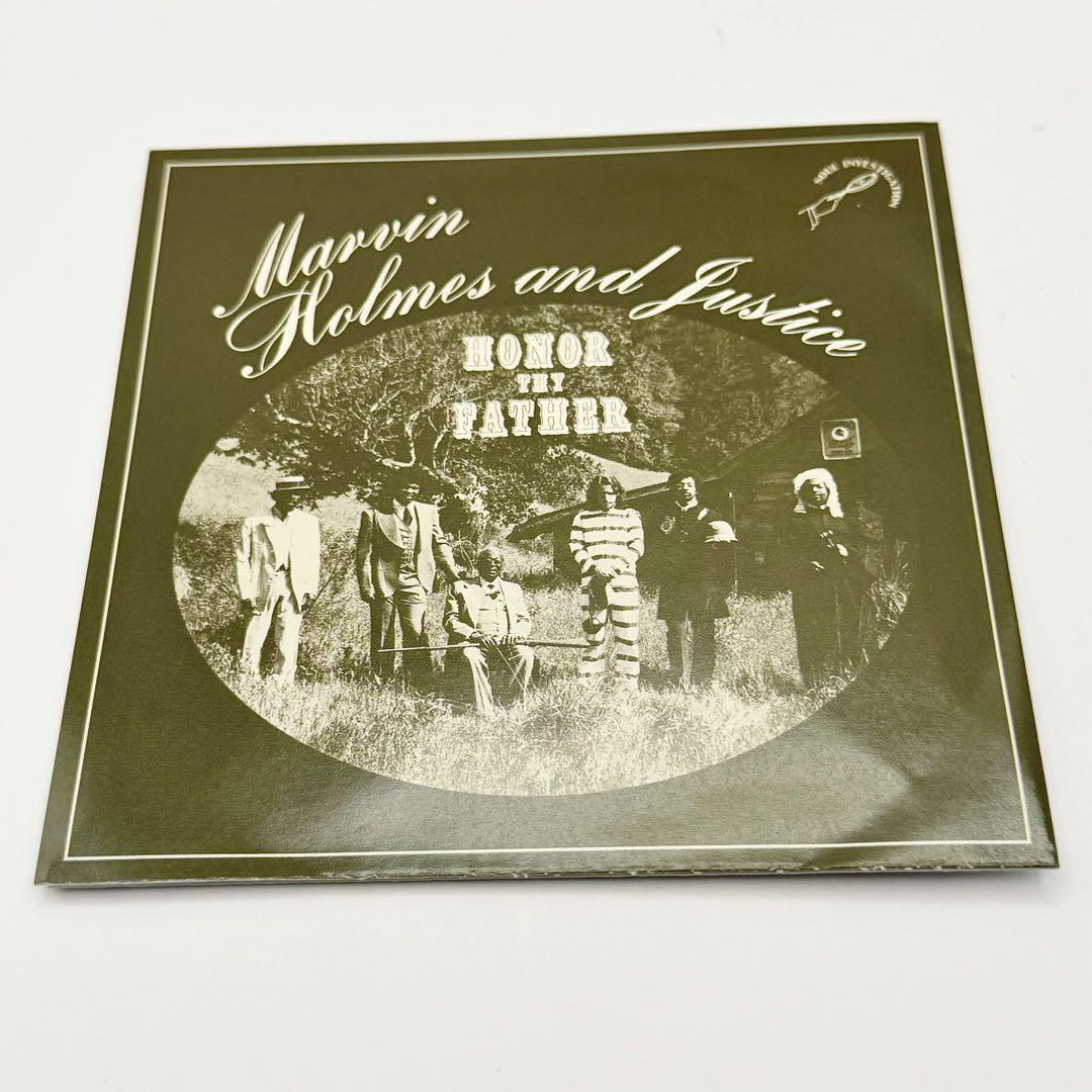 Marvin Holmes and Justice - Honor Thy Father CD Japan Press with OBI 2013