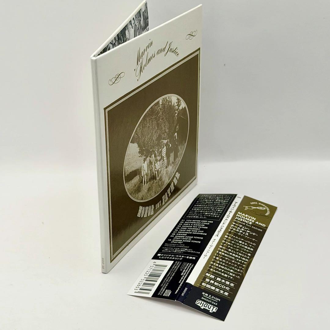 Marvin Holmes and Justice - Honor Thy Father CD Japan Press with OBI 2013