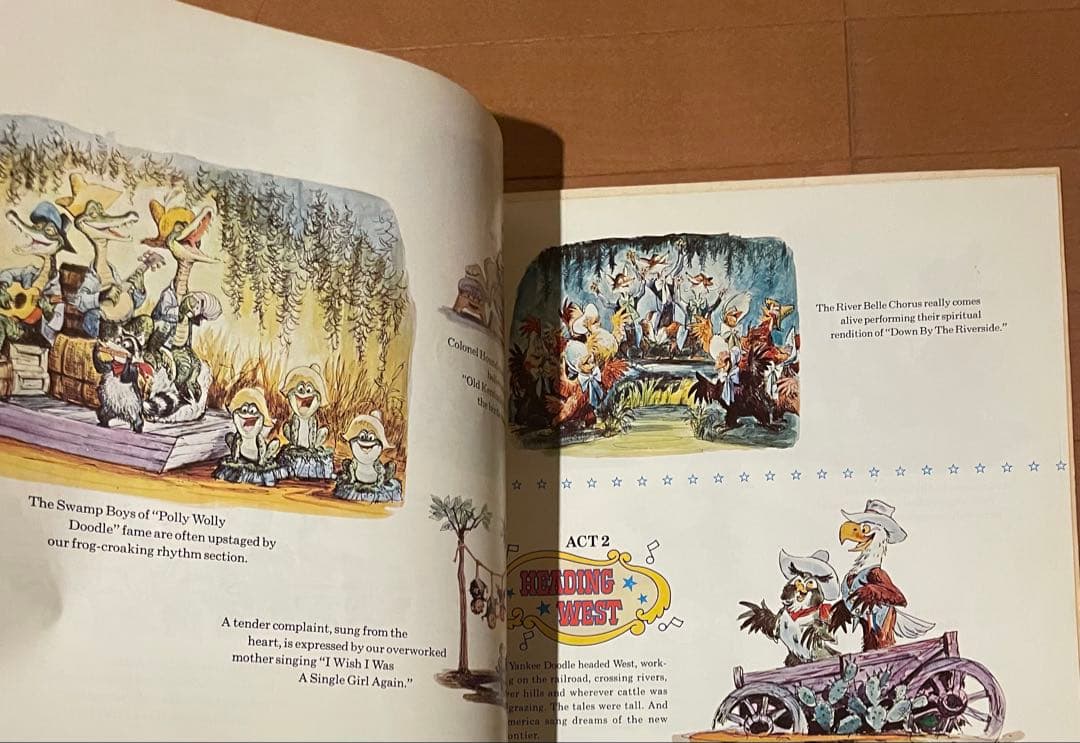 Walt Disney America Sings 1974 Vinyl LP Original Soundtrack w/ Booklet Disneylan