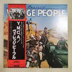Village People - Cruisin' Vinyl LP Japan 1978 Disco Y.M.C.A. w/ OBI Insert