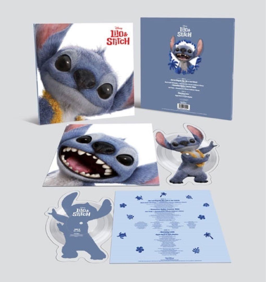 Lilo & Stitch Shaped Picture Disc 10" Vinyl Record Disney Soundtrack Import