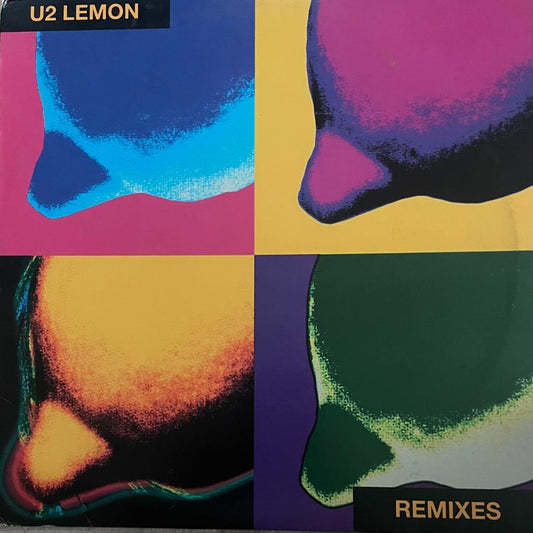 U2 - Lemon (Remixes) Limited Edition Yellow Vinyl 12" Single