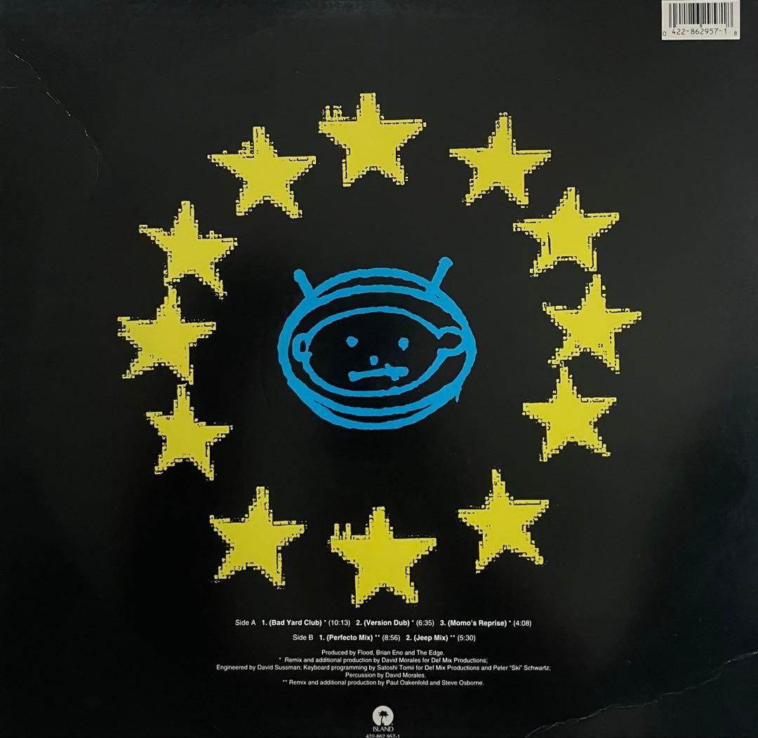 U2 - Lemon (Remixes) Limited Edition Yellow Vinyl 12" Single