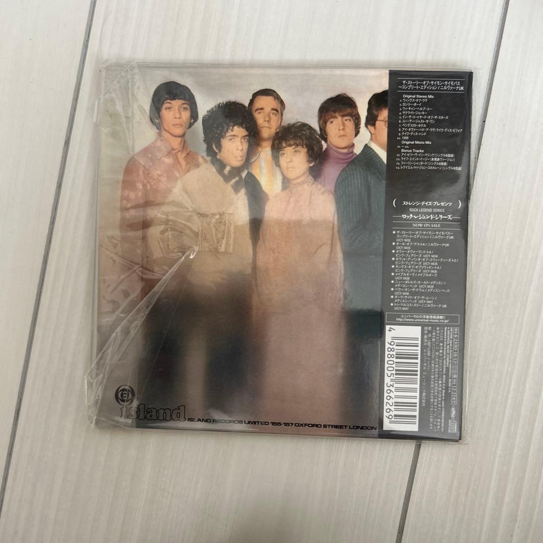 Nirvana UK The Story of Simon Simopath CD Japan Press Limited Paper Sleeve OBI
