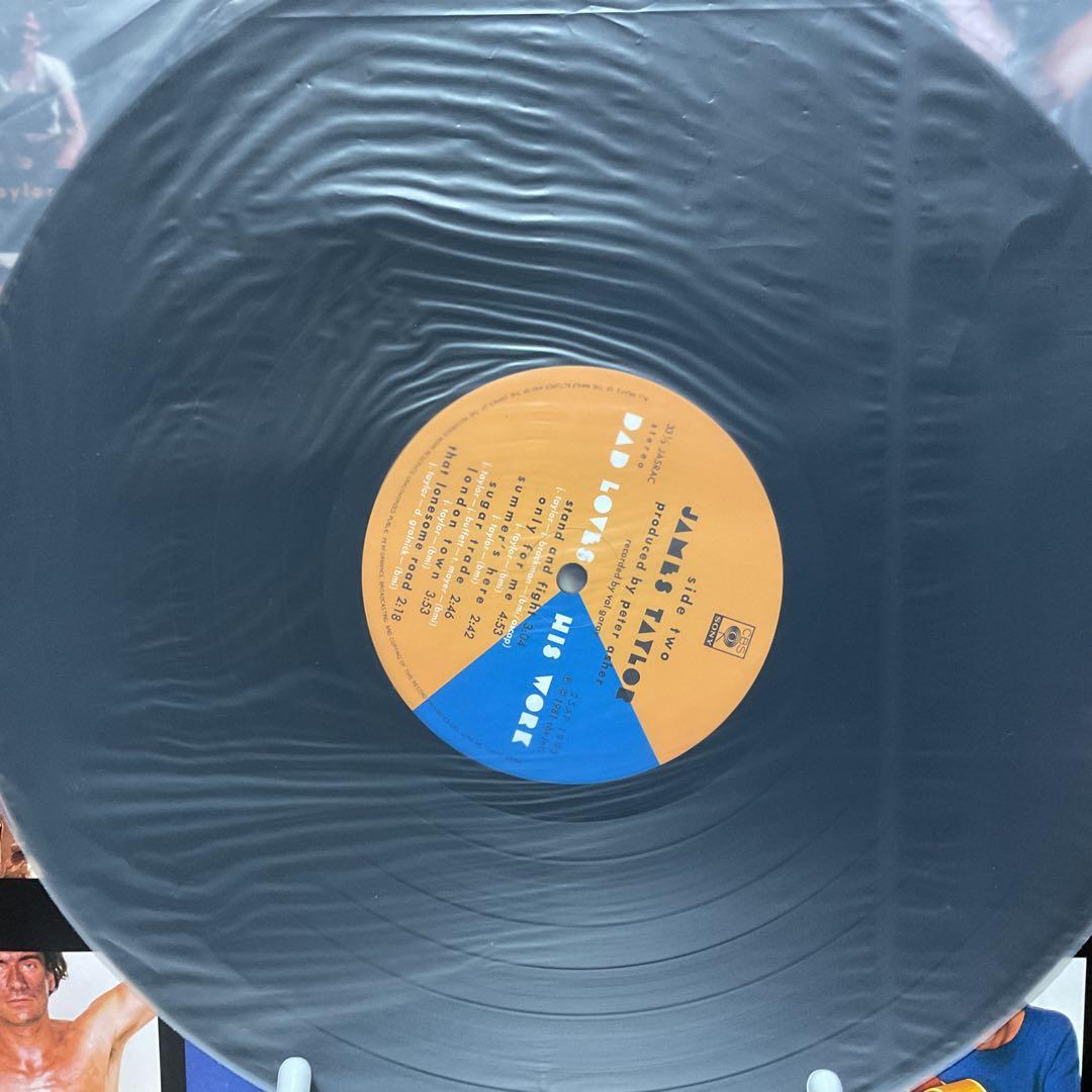 James Taylor Dad Loves His Work Vinyl LP Japan Obi Soft Rock Singer-Songwriter