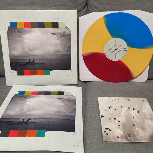 Thrice Beggars Vinyl LP Record Tri-Color Limited Edition Post-Hardcore