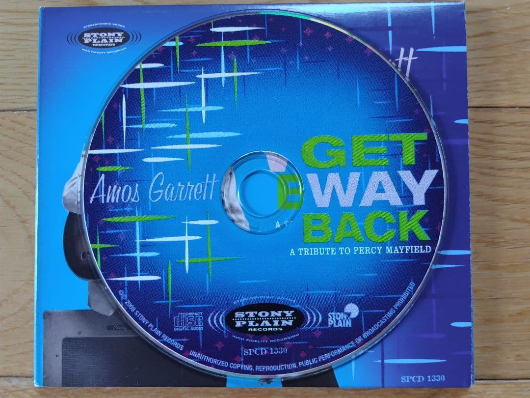 Amos Garrett - Get Way Back: A Tribute to Percy Mayfield CD Digipak (2008)