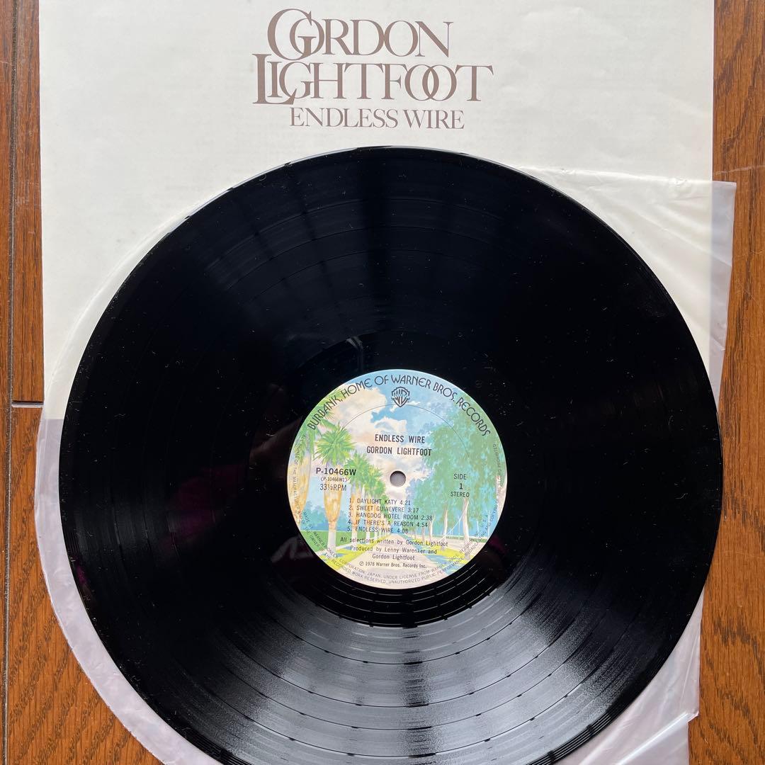 Gordon Lightfoot Endless Wire LP Vinyl Japan Warner Bros P-10466W Obi Folk