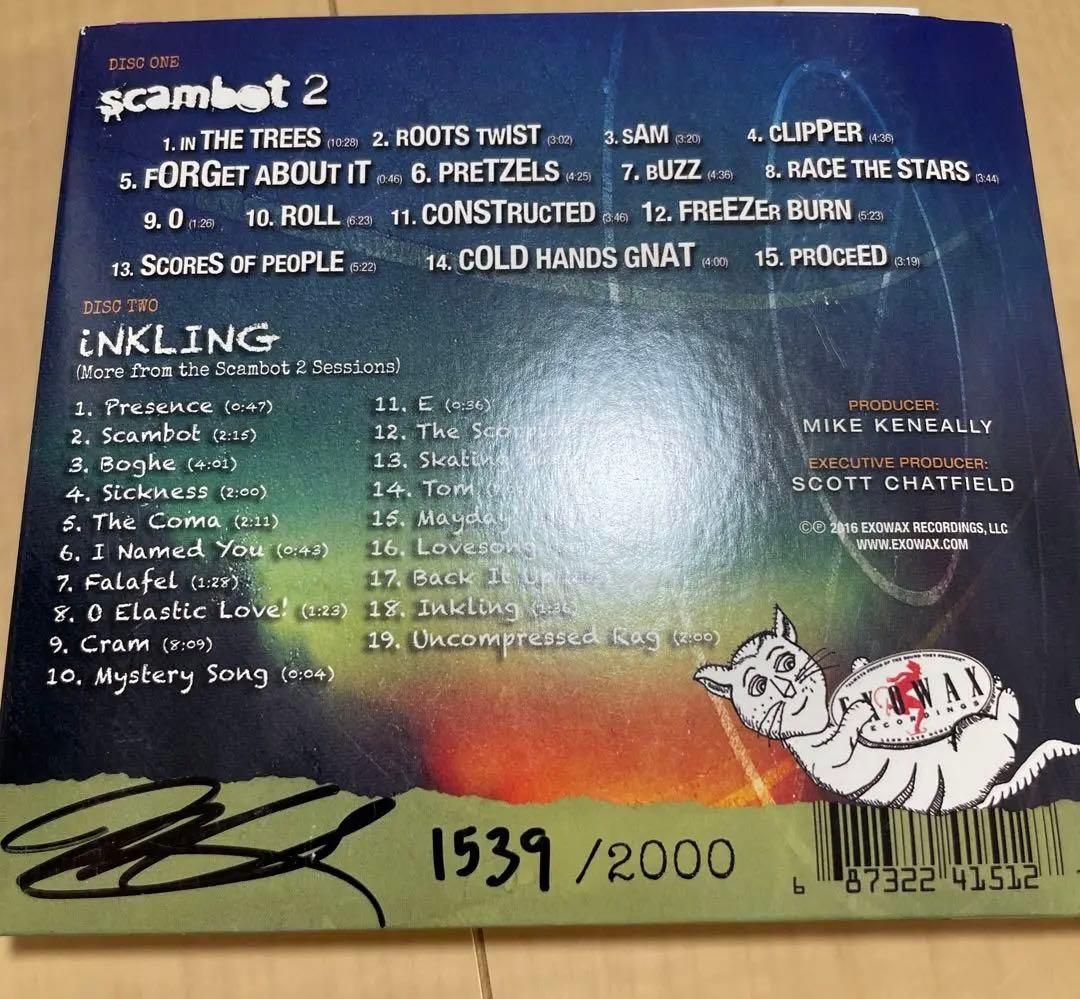 Mike Keneally Scambot2 Signed CD Limited Edition Near Mint | Japansoundstore