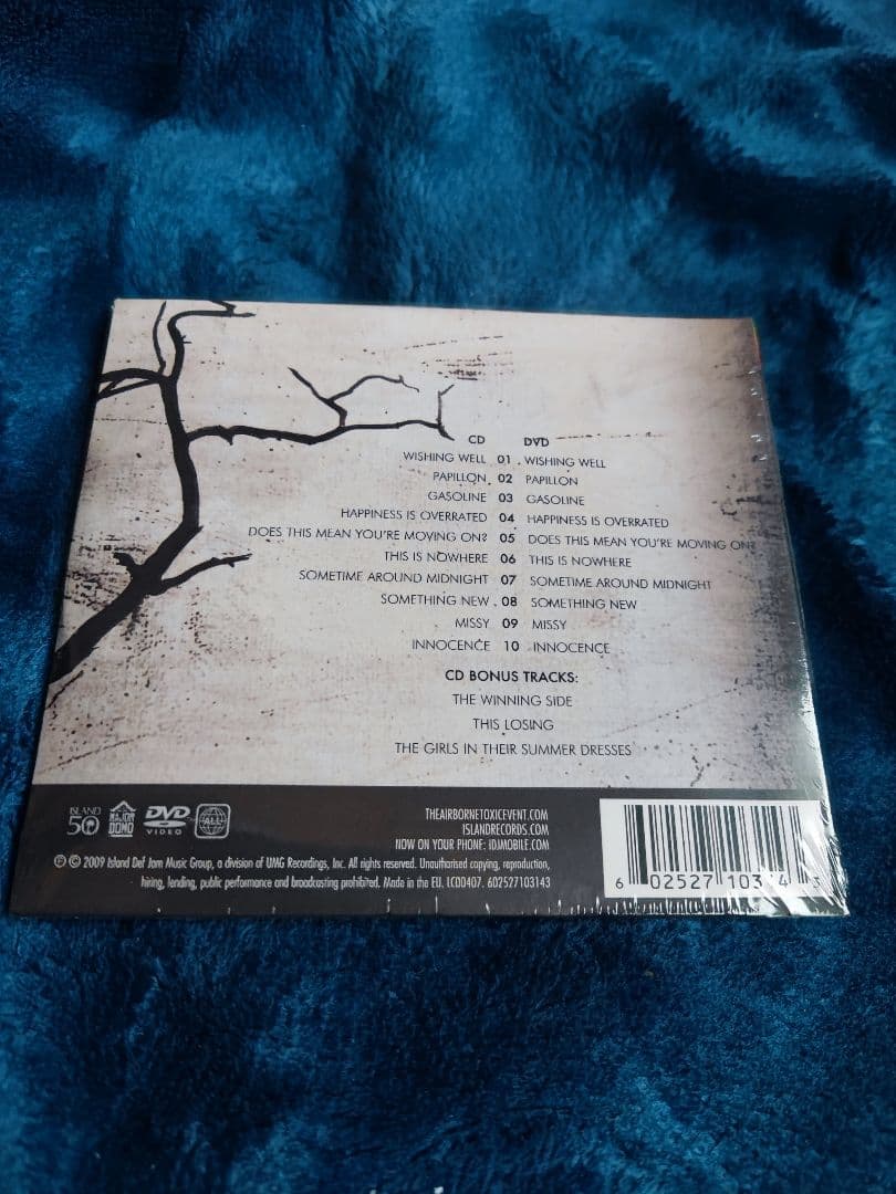 The Airborne Toxic Event CD+DVD Limited Edition 2009 Import