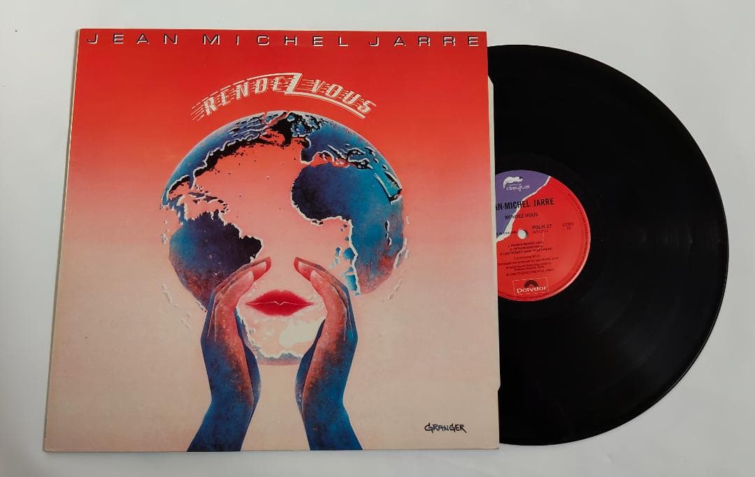 Jean-Michel Jarre - Rendez-Vous LP 1986 UK Pressing Electronic Synth Pop Vinyl