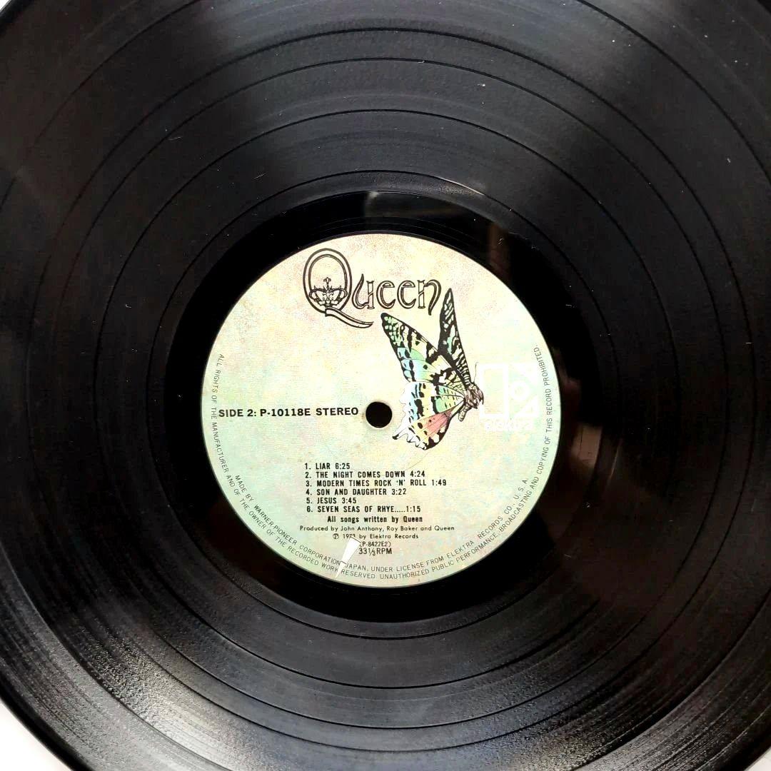 Queen - Queen (Self-Titled) Japan LP P-10118E with OBI Original Debut Album