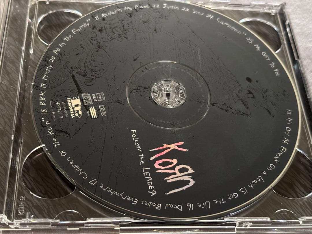 Korn Follow the Leader Signed 2CD Limited Import Edition Excellent Condition | Japansoundstore