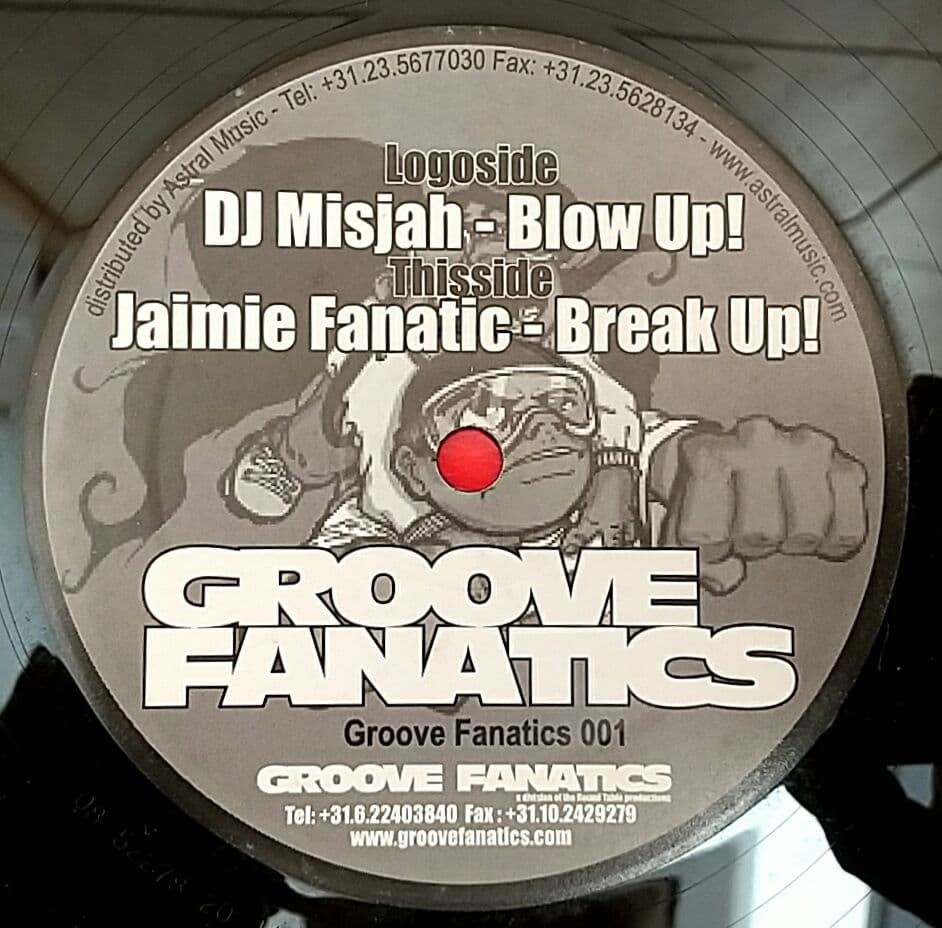 DJ Misjah & Jaimie Fanatic - Break & Blow 12" Vinyl Electronic Techno House