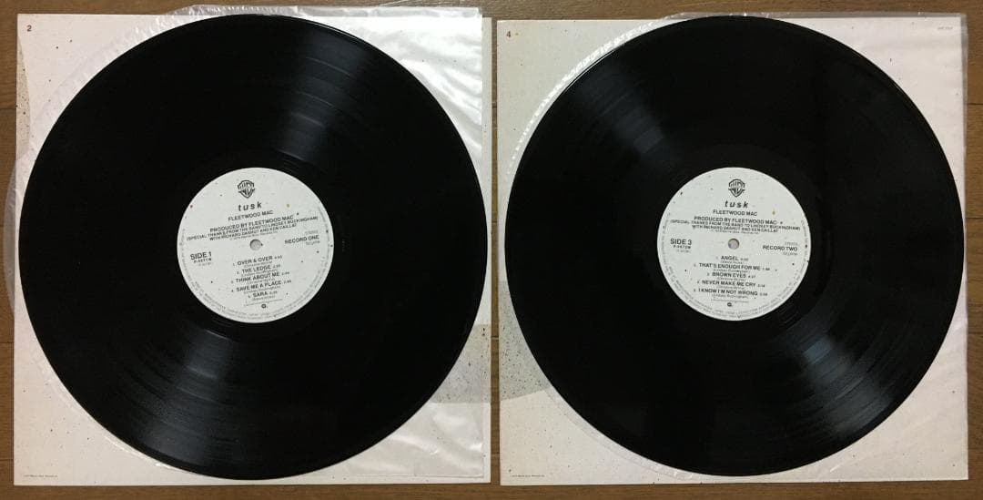 Fleetwood Mac Tusk 2LP Japan Original Pressing Vinyl Record with Obi Strip