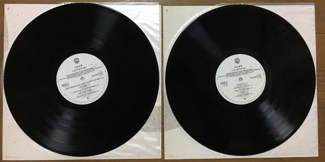 Fleetwood Mac Tusk 2LP Japan Original Pressing Vinyl Record with Obi Strip