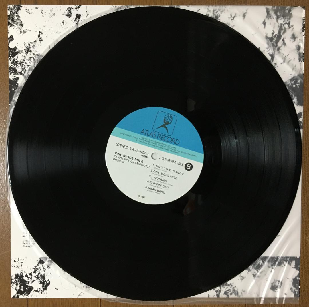 Clarence Gatemouth Brown - One More Mile LP Japan w/Obi Texas Jump Blues