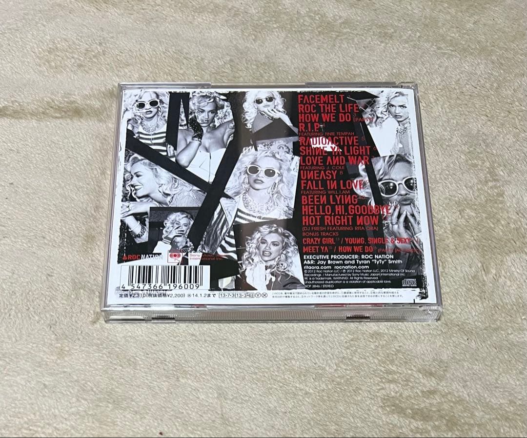 Rita Ora - Ora CD Japan Press with OBI 2012 Limited Edition