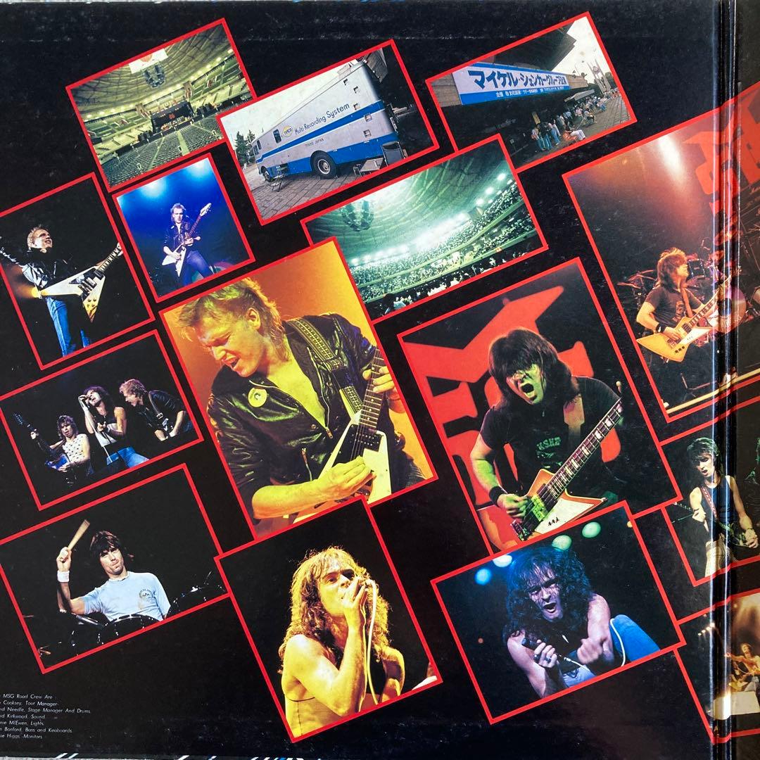 The Michael Schenker Group One Night at Budokan 2LP Japan Vinyl Rock WWS-67159