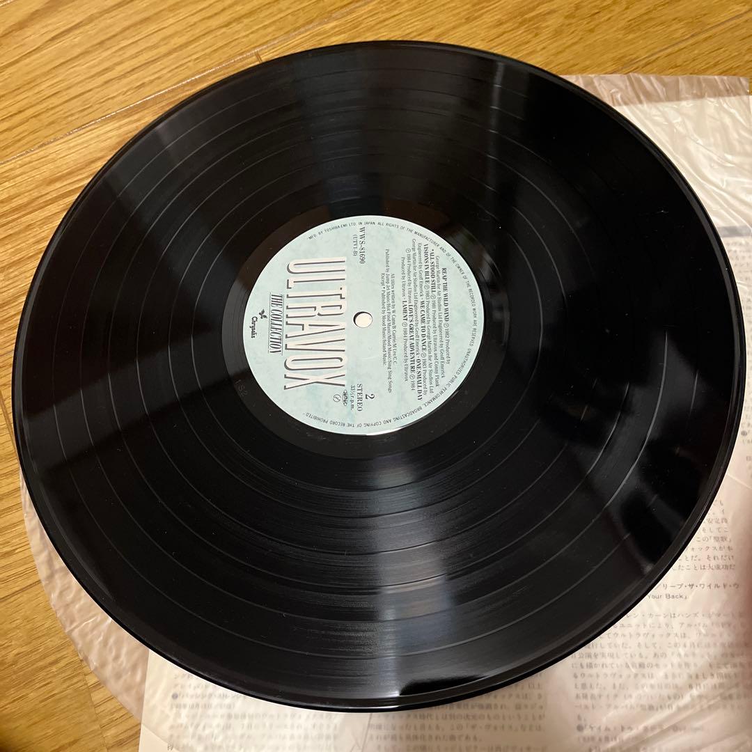 ULTRAVOX The Collection Vinyl LP Japan 1984 New Wave Compilation WWS-81690