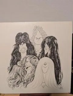Aerosmith Draw the Line Vinyl LP Japan Pressing w/ Japanese Liner Notes