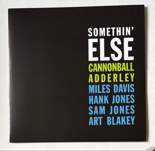 Cannonball Adderley - Somethin' Else LP Blue Vinyl 180g Jazz Miles Davis