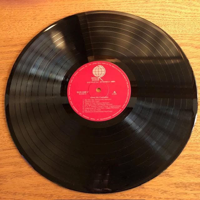 Various - Disco Hit Explosion LP Japan 1984 Hits Comp with Obi Vinyl 80s