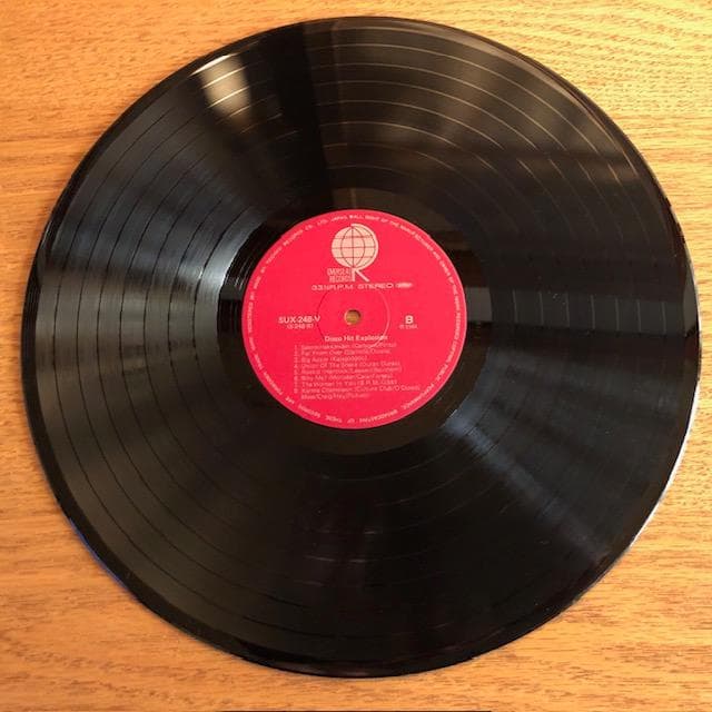 Various - Disco Hit Explosion LP Japan 1984 Hits Comp with Obi Vinyl 80s
