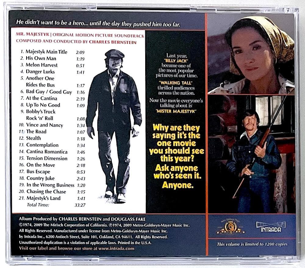 Limited Edition CD 1200 Made Charles Bernstein Soundtrack Out of Print Used | Japansoundstore