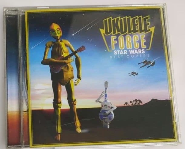 Various Artists - Ukulele Force Star Wars Best Covers CD Japan Press with OBI