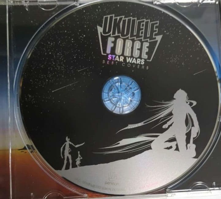 Various Artists - Ukulele Force Star Wars Best Covers CD Japan Press with OBI