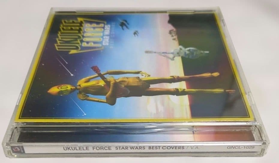Various Artists - Ukulele Force Star Wars Best Covers CD Japan Press with OBI