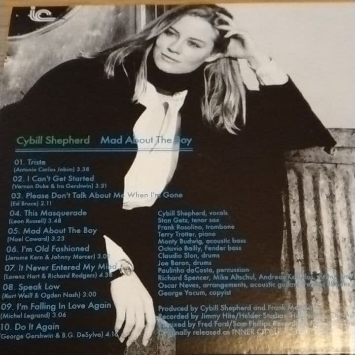 Cybill Shepherd Mad About The Boy CD 2003 Japan Pressing Stan Getz K2 Mastering