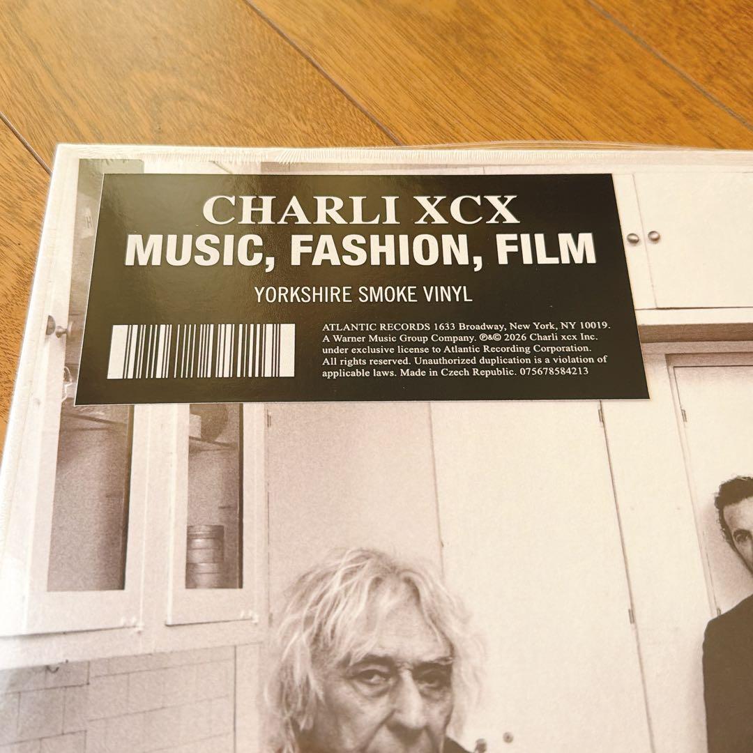 Charli XCX - MUSIC, FASHION, FILM, Vinyl LP, Yorkshire Smoke Colored Edition