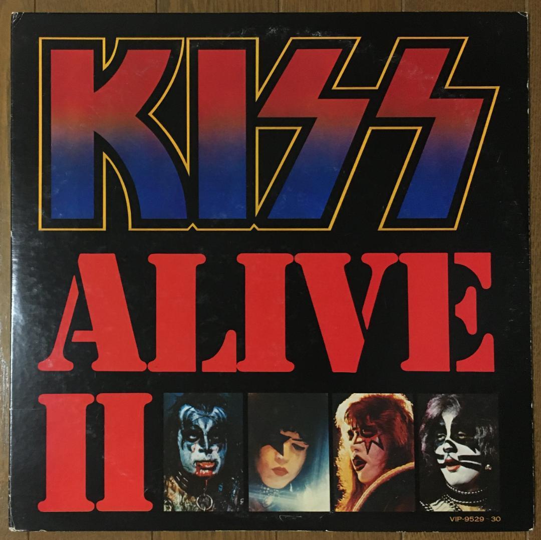 KISS ALIVE II 2LP Vinyl Japan Import Used EX+ Rock Live Record | Japansoundstore