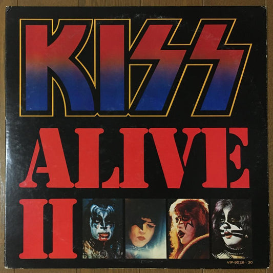 KISS ALIVE II 2LP Vinyl Japan Import Used EX+ Rock Live Record | Japansoundstore