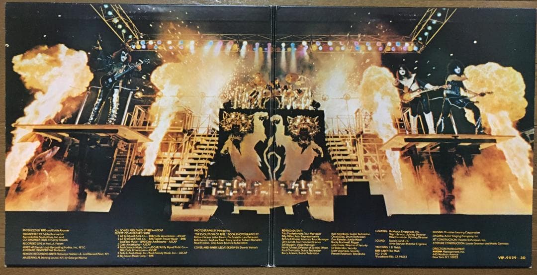 KISS ALIVE II 2LP Vinyl Japan Import Used EX+ Rock Live Record | Japansoundstore