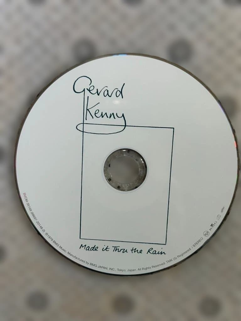 Gerard Kenny - Made It Thru The Rain CD Japan Paper Sleeve Limited w/ OBI