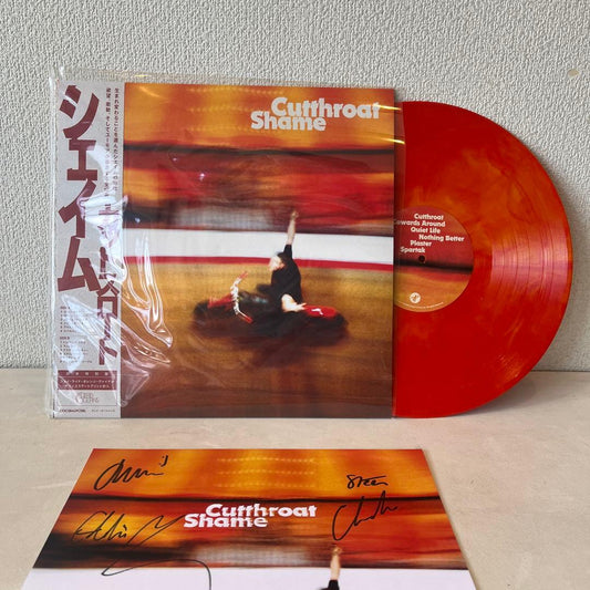 Shame - Cutthroat LP Limited Joyride Vinyl Japan Edition w/ Signed Art Print