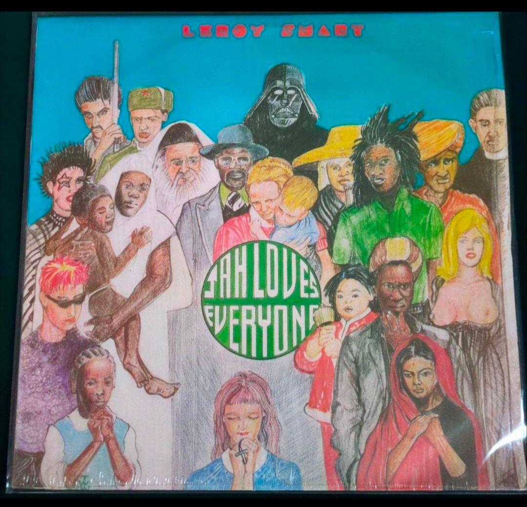 Leroy Smart - Jah Loves Everyone LP Green Vinyl UK Original Roots Reggae