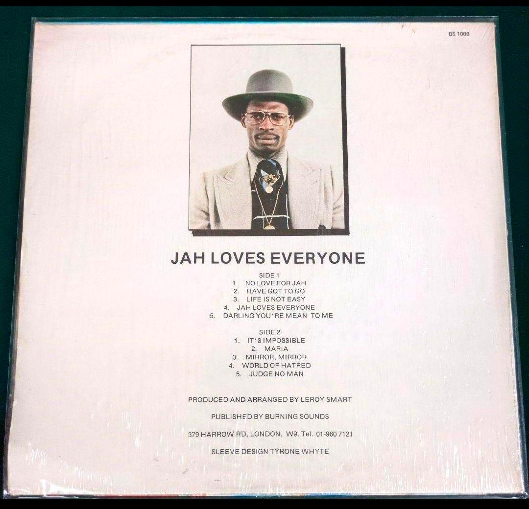 Leroy Smart - Jah Loves Everyone LP Green Vinyl UK Original Roots Reggae