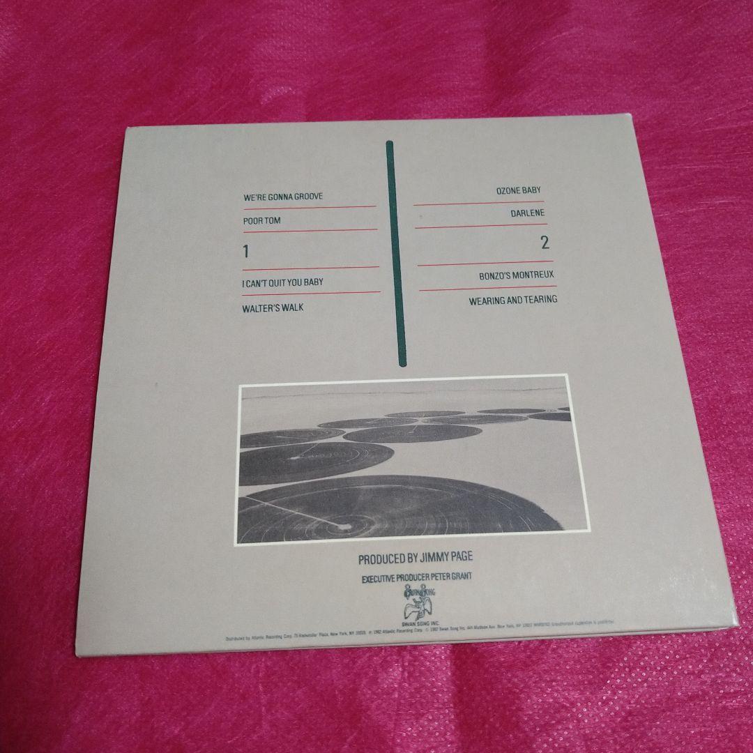 Led Zeppelin Coda Japan Mini LP Sleeve CD