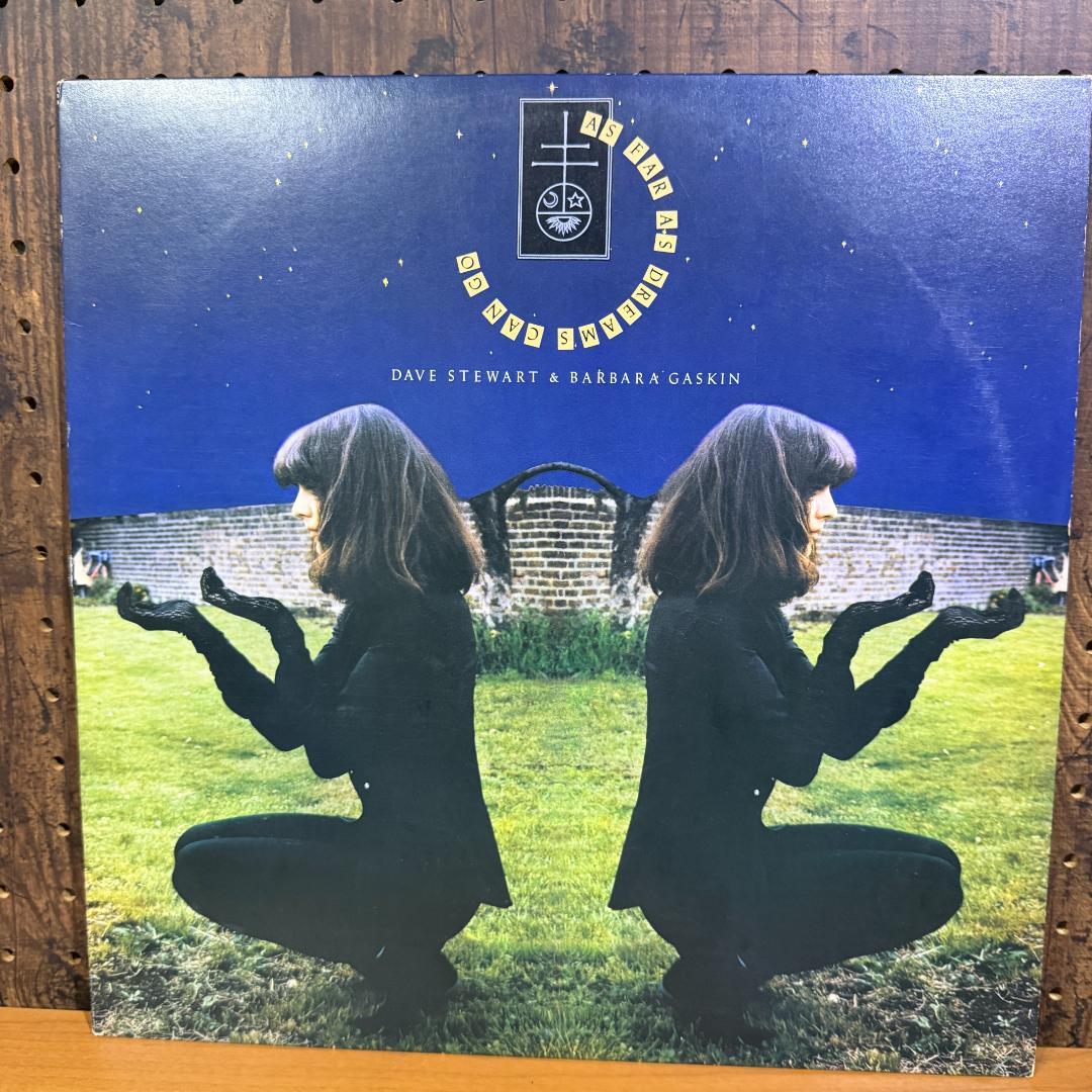 Dave Stewart & Barbara Gaskin - As Far As Dreams Can Go - Japan Vinyl LP Record
