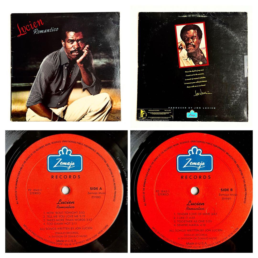 Jon Lucien - Romantico LP 1980 US Original Rare Mellow Soul Groove Vinyl