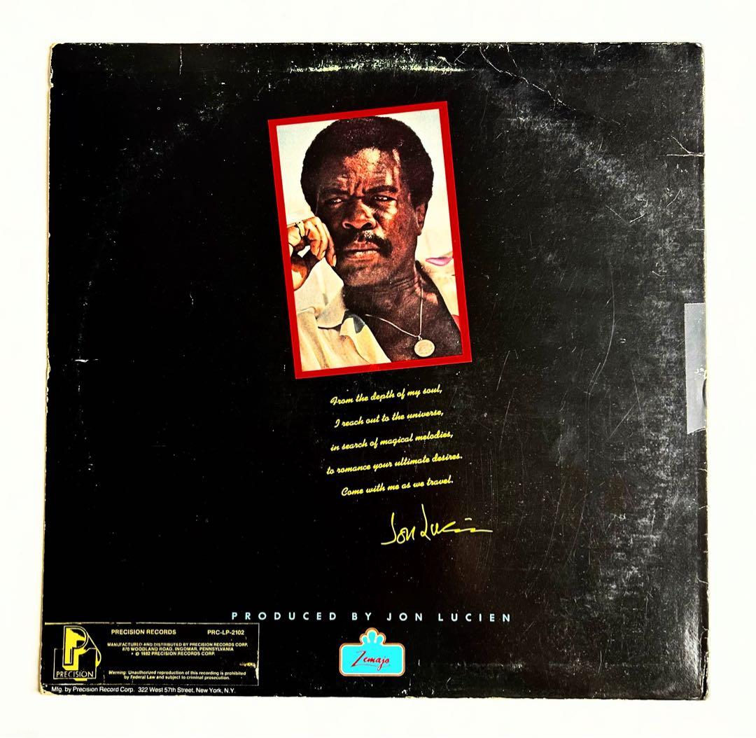 Jon Lucien - Romantico LP 1980 US Original Rare Mellow Soul Groove Vinyl