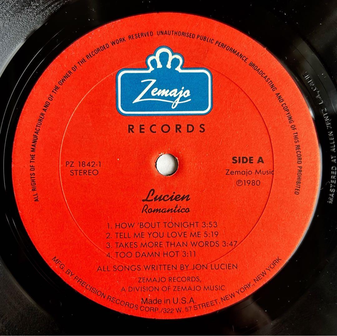 Jon Lucien - Romantico LP 1980 US Original Rare Mellow Soul Groove Vinyl