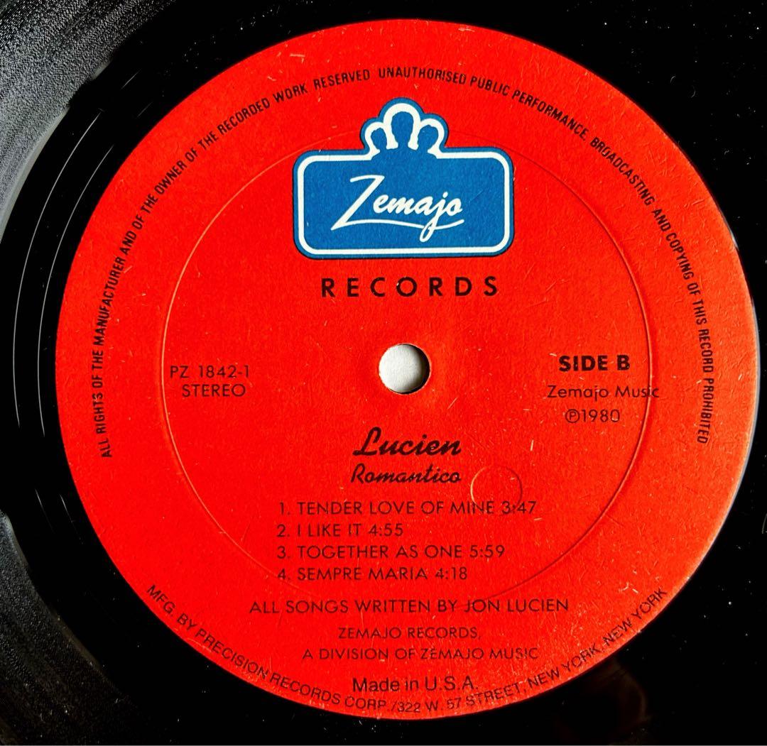 Jon Lucien - Romantico LP 1980 US Original Rare Mellow Soul Groove Vinyl