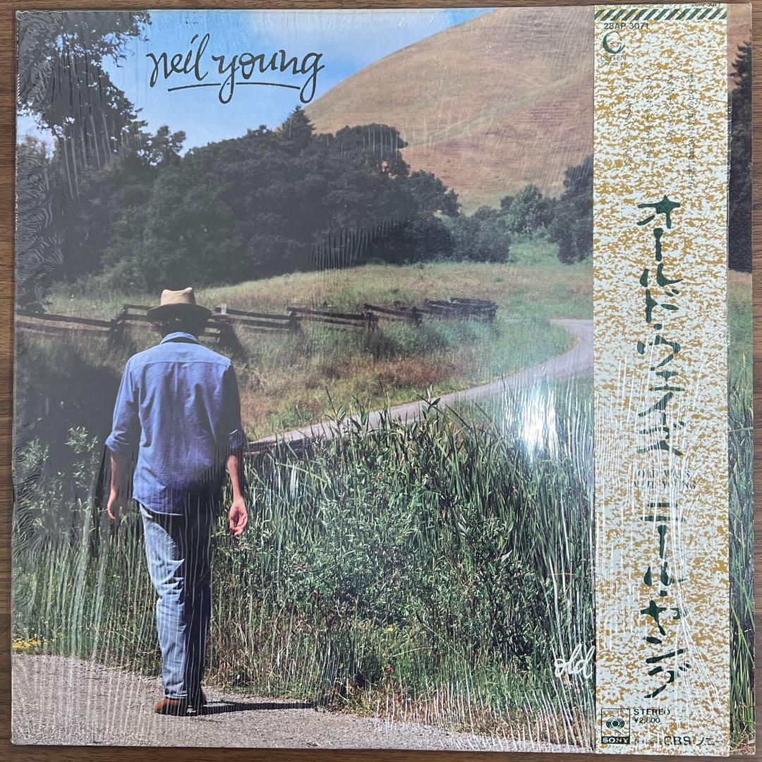 Neil Young - Old Ways LP Japan 1985 Geffen 28AP3071 Country Rock w/ Obi